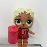 LOL Surprise Doll Blonde Glitter Hair Red Glitter Outfit