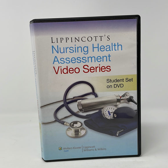 DVD Lippincott’s Nursing Health Assessment Video Series Student Set On DVD