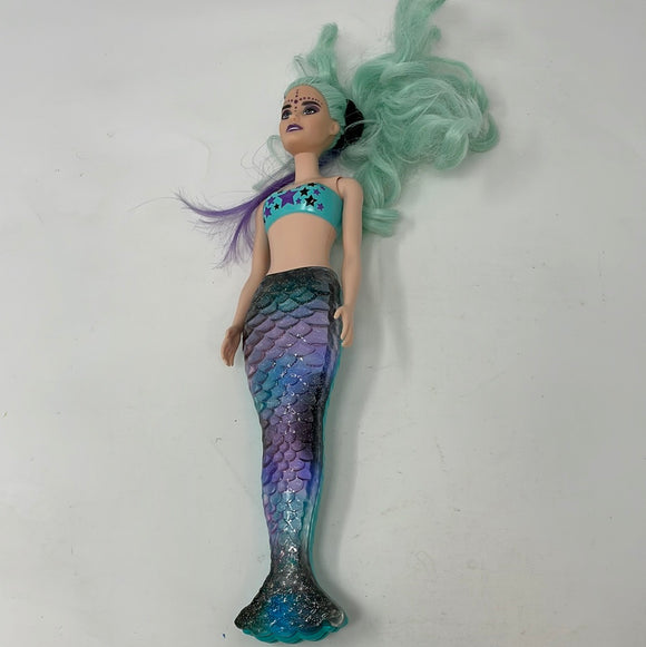 2020 Barbie Color Reveal Mermaid Doll Purple Turquoise Purple 16