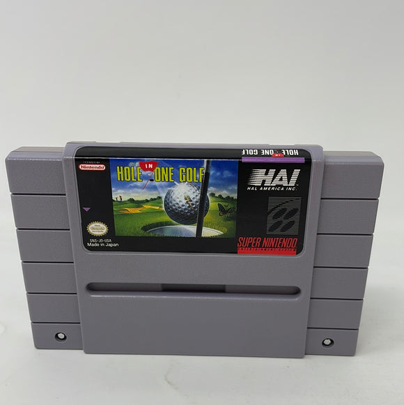 SNES Hole In One Golf