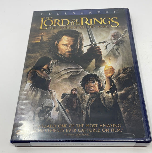 DVD The Lord Of The Rings The Return Of The King Fullscreen (Sealed)