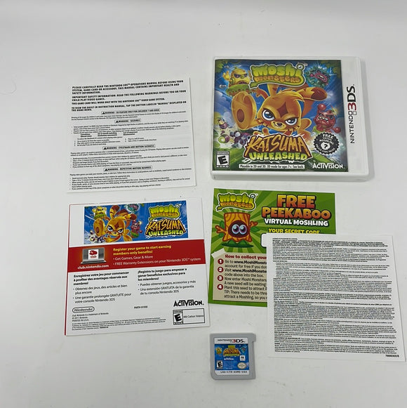 3ds moshi monsters 3DS Moshi Monsters: Katsuma Unleashed CIB – shophobbymall