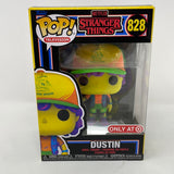 Funko Pop Television Stranger Things Dustin Blacklight Target Exclusive 828