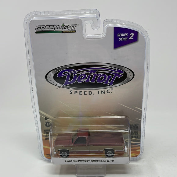 Greenlight Collectibles Series 2 Detroit Speed Inc. 1983 Chevrolet Silverado C-10 1:64