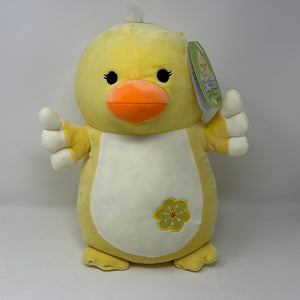 Squishmallows Divina the Yellow Chick 14" Hug Mees Plush Easter 2021
