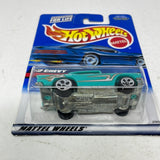 Hot Wheels Diecast 1:64 2000 ‘57 Chevy Teal S Dot Wheels 105