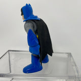 Fisher Price DC Comics Super Friends Imaginext Batman 3” Blue/Grey Suit Action Figure