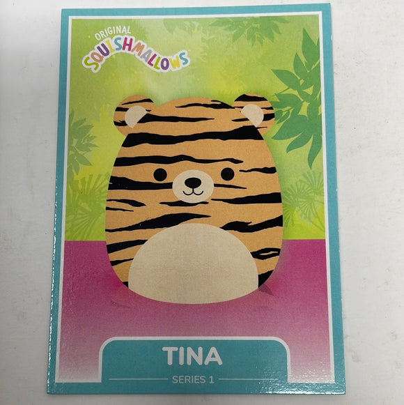 2021 KellyToy Squishmallows Base Card #8 TINA