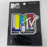 Loungefly MTV Iron On Patch OG Logo New 3.5”