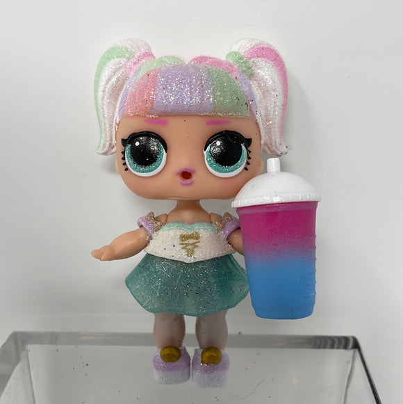 LOL Surprise Doll White/Green/Purple/Pink Glitter Hair