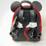 Disney Loungefly Disney Devil Mickey Mouse Halloween Mini Backpack Glow In The Dark Entertainment Earth Exclusive