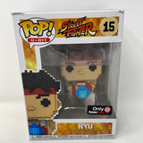 Funko Pop 8-Bit Street Fighter GameStop Exclusive Ryu 15