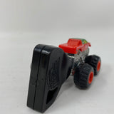 Hot Wheels Mattel Mighty Minis Sriracha Hot Chili Sauce Monster Truck Black Accelerator Key