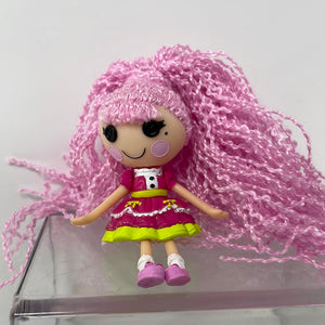 Lalaloopsy Mini Jewel Sparkles Doll Loopy Pink Yarn Hair MGA - 3 inches