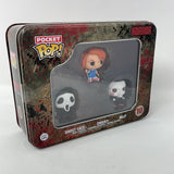Funko Pocket Pop! Horror Ghost Face, Chucky and Billy Vinyl Figures 10 Tin Sealed