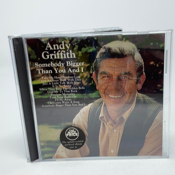 CD Andy Griffith Somebody Bigger Than You And I