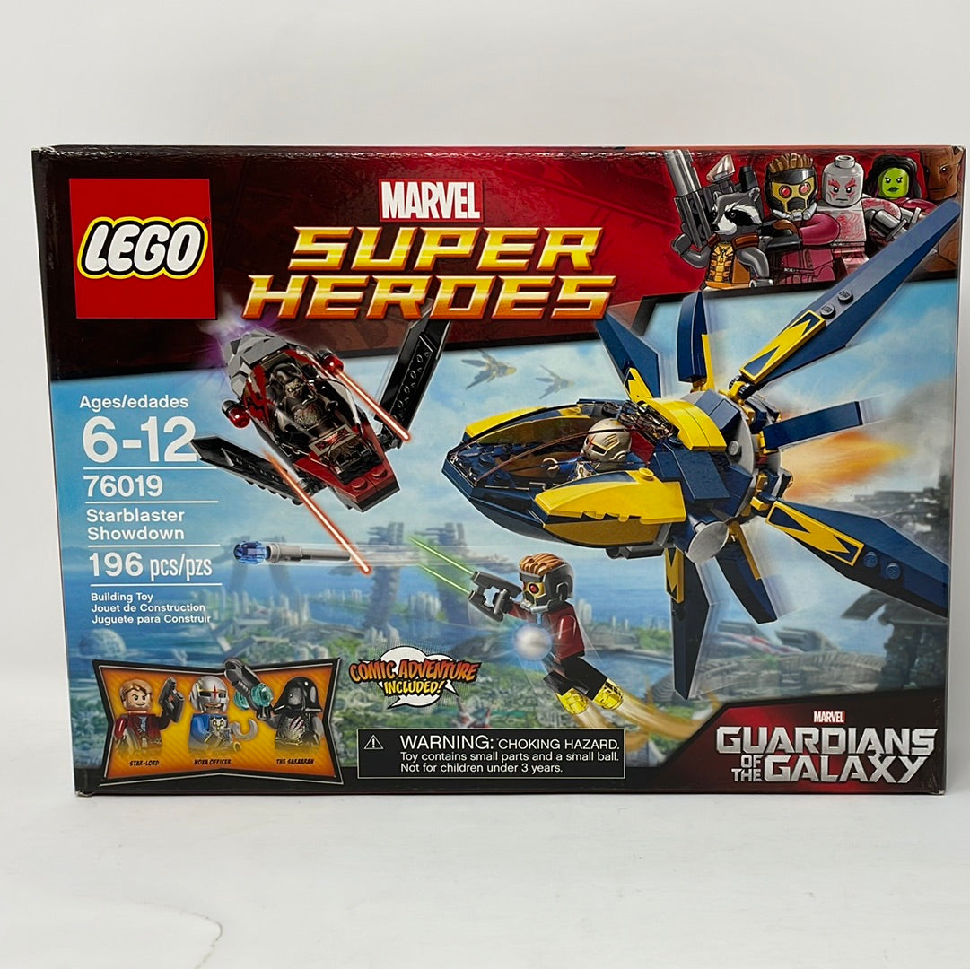 Lego Marvel Super Heroes 76019 Starblaster Showdown Guardians Of The G ...