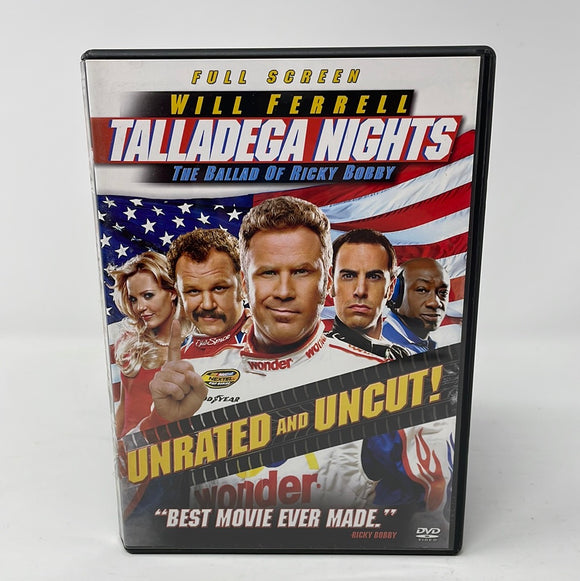 DVD Talladega Nights Unrated and Uncut!