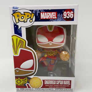 Funko Pop! Marvel Gingerbread Captain Marvel 936