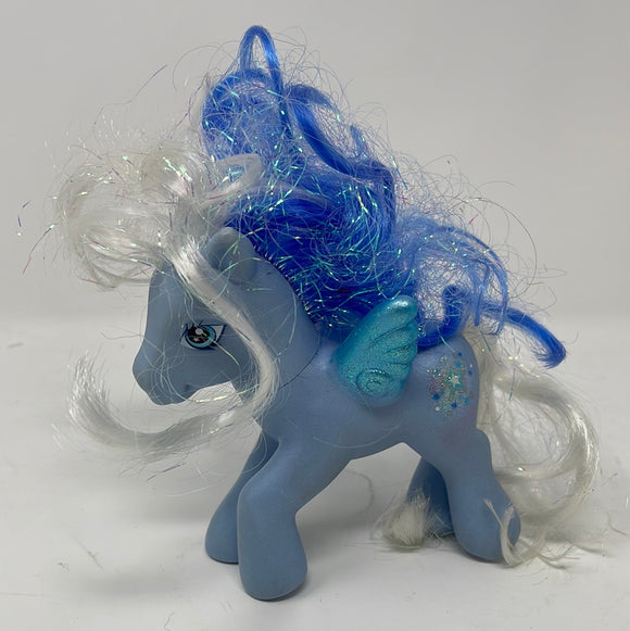 My Little Pony G3 MLP Silver Glow 2006 tinsel hair glitter details