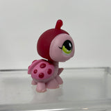 Littlest Pet Shop Ladybug Dark And Light Pink W/ Green Eyes #1474 Lps