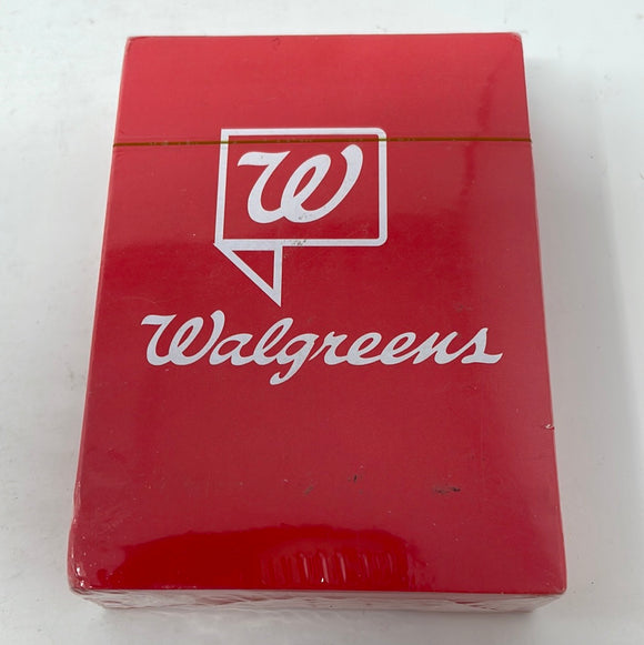 Walgreens Brand Logo Playing Cards - New & Sealed