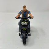 Jurassic World Rip Run Dinos Owen & Motorcycle, Figure & Vehicle, Chris Pratt (no rip cord)