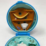 1992 Vintage Polly Pocket Jeweled Sea Compact ONLY Bluebird Toys