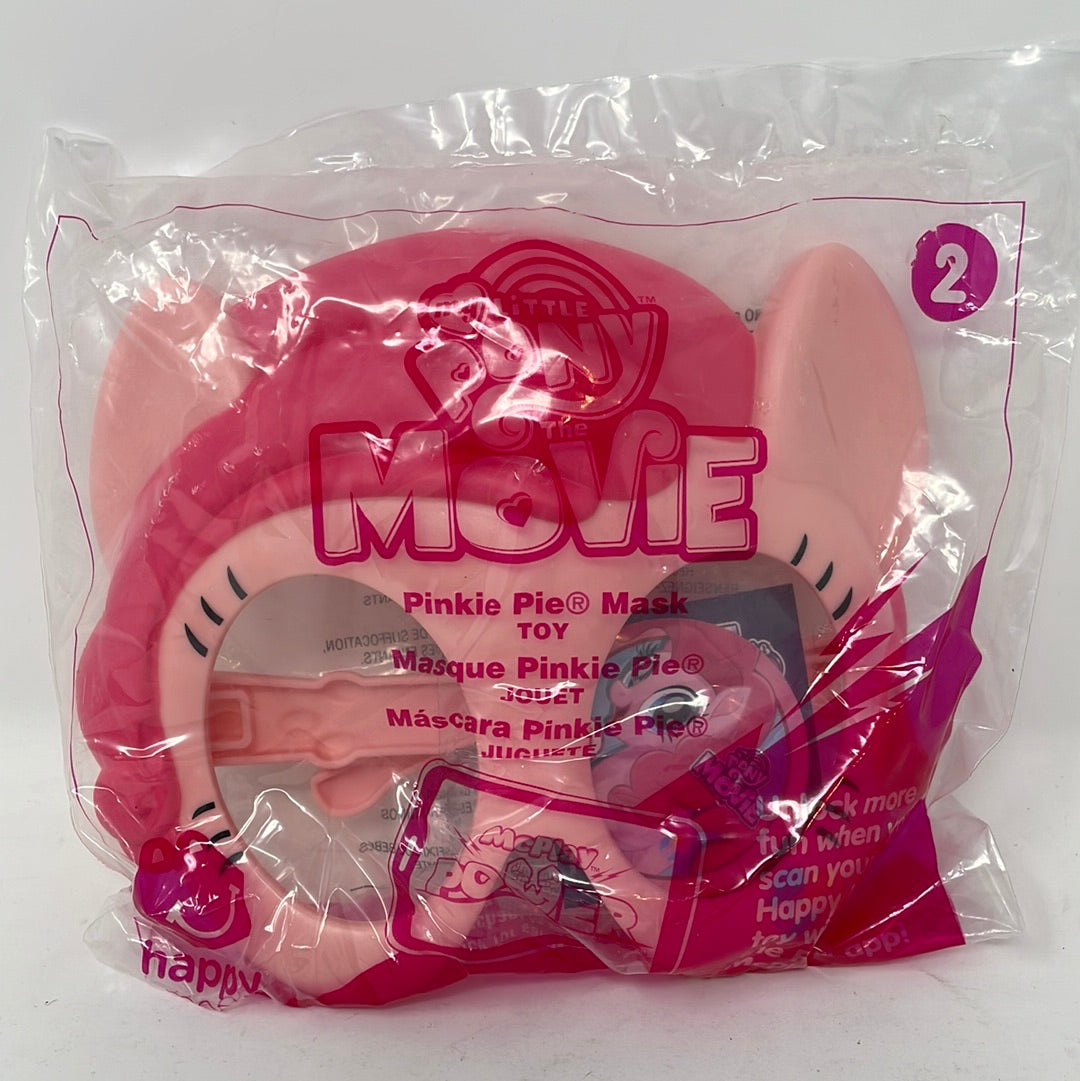 My Little Pony Movie Pinkie Pie Mask #2 McDonalds Happy Meal Toy