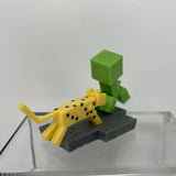 Minecraft Minifigure Mini Figure Craftables Series 1 Creeper & Ocelot Cat