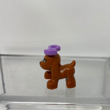 Lego Friend Minifigure Pet Dark Orange DOG Cute Rare Scarlet Hard To Find