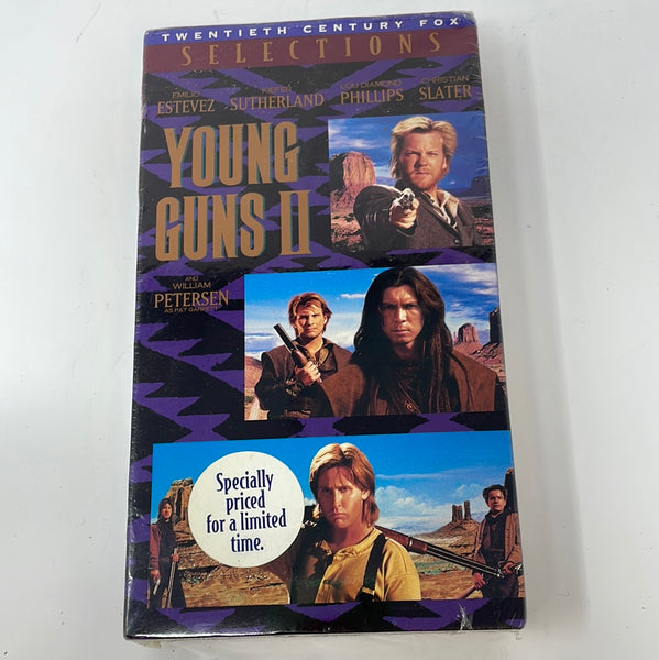 VHS Twentieth Century Fox Selections Young Guns II Sealed – shophobbymall