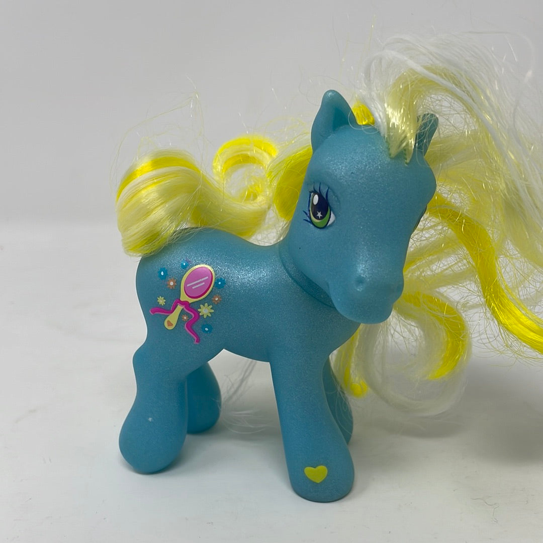 Hasbro My Little Pony G3 Goodie Goodie Blue Figure Yellow Hair Mirror –  shophobbymall