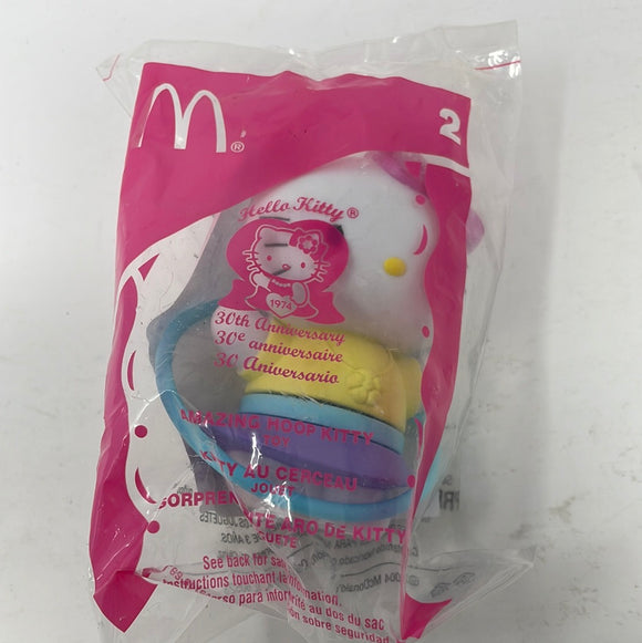McDonalds Happy Meal Hello Kitty Amazing Hoop Toy 30th Anniversary NEW 2004