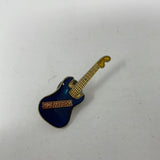 Vintage 1980s SCORPIONS GUITAR ENAMEL LAPEL PIN PINBACK