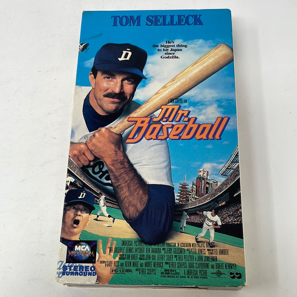 VHS Tom Selleck Mr. Baseball