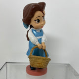 Disney Beauty and the Beast Cake Topper Play Figure 3.25" Belle As A Toddler