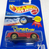 Hot Wheels Dodge Viper RT/10 #210 Red W/ Gold UH