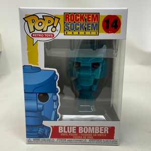 Funko Pop Retro Toys Rock Em Sock Em Robots Blue Bomber #14