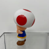 Jakks Super Mario World of Nintendo 2" TOAD RED Figure