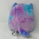 SQUISHMALLOW  8" Eloise Tie Dye Tabby Cat - Super Soft Plush