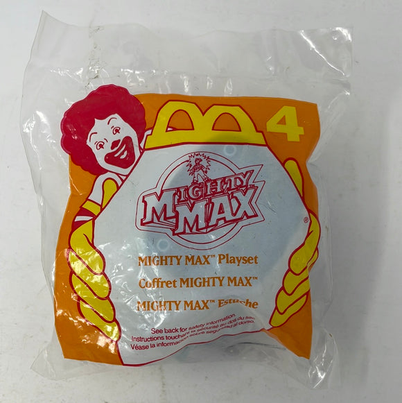 Mighty Max Playset #4 Ice Blue Skull Game McDonald's Happy Meal Toy 1995 Sealed