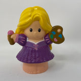 Fisher Price Little People Disney Princess Rapunzel Tangled Painting 2" Figure