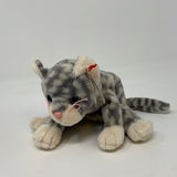 TY Beanie Baby - SILVER the Cat (5.5 inch) - MWMTs Stuffed Animal Toy