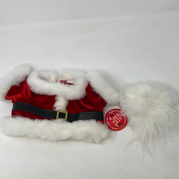 Build A Bear Workshop Santa Clause VLVT Beard and Coat
