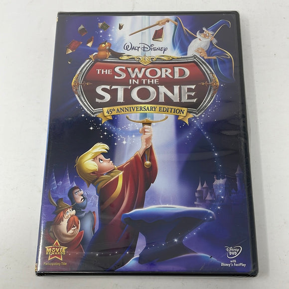 DVD Disney The Sword In The Stone 45th Anniversary Edition (Sealed)