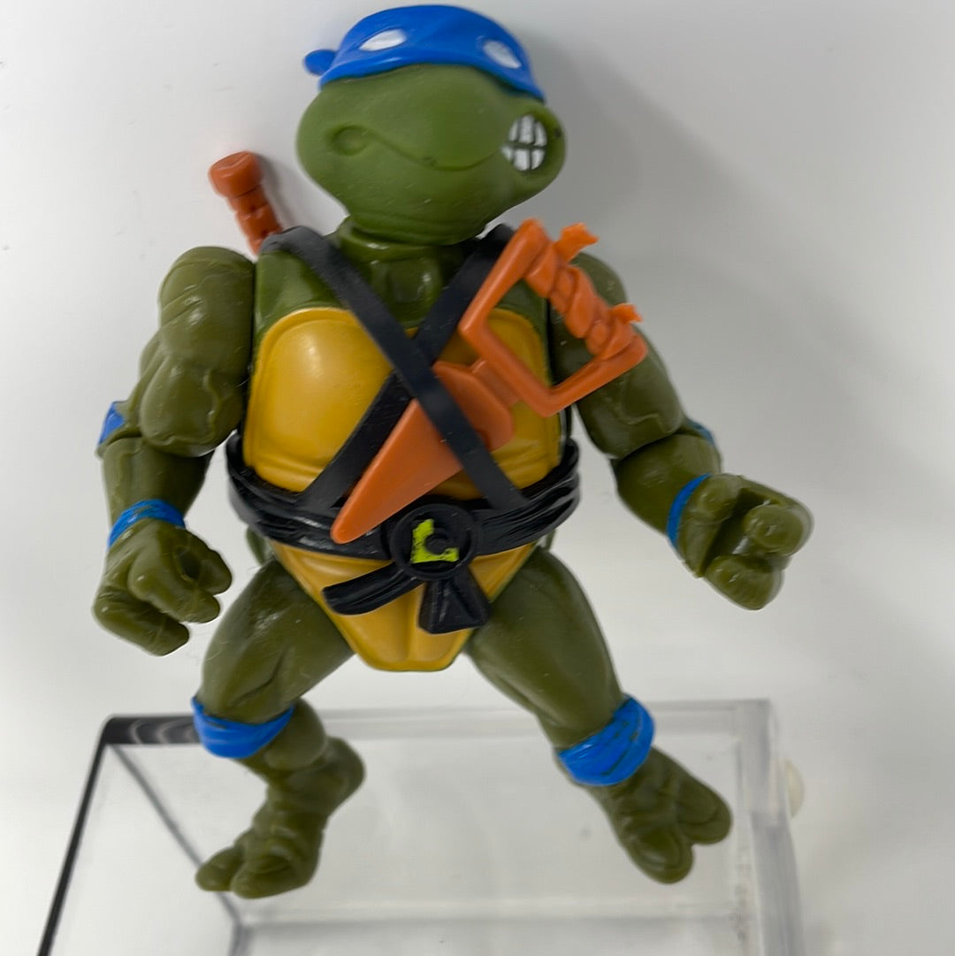 TMNT 1988 Mirage Studios Playmate Toys 1st Gen Soft Head Leonardo Acti ...