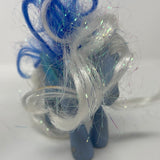 My Little Pony G3 MLP Silver Glow 2006 tinsel hair glitter details