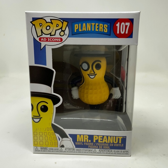 Funko Pop Ad Icons Planters Mr. Peanut 107