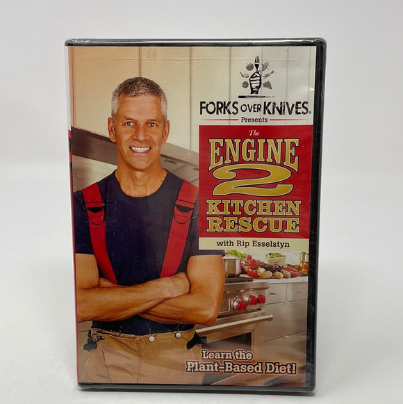 DVD The Engine 2 Kitchen Rescue with Rip Esselstyn (Sealed)